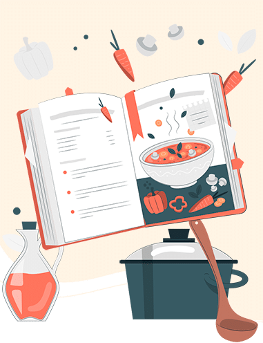 Faça o seu livro de receitas